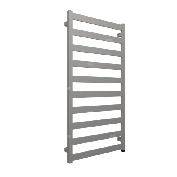 Grzejnik elektryczny TERMA VIVO ONE 600 x 1150 mm, kolor srebrny mat, moc 600 W, podłączenie E8, kabel prosty bez wtyczki 1,5m srebrzysty