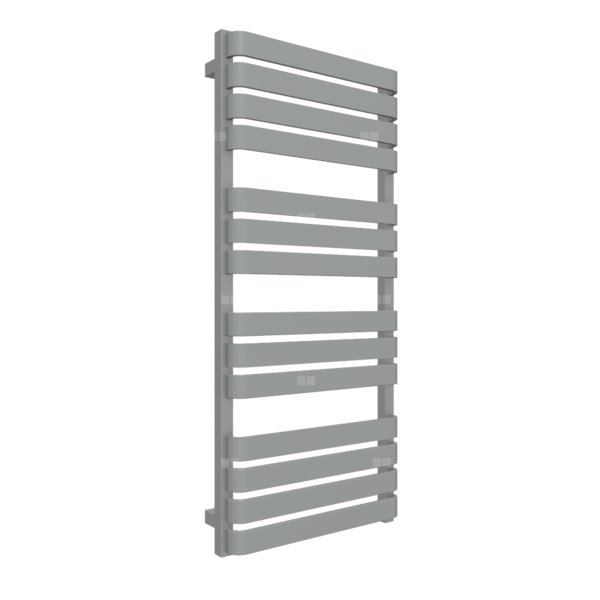 Grzejnik elektryczny TERMA WARP T ONE 500 x 1110 mm, kolor sól i pieprz, moc 600 W, podłączenie E8, kabel prosty bez wtyczki