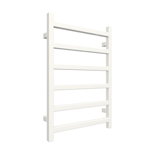 Grzejnik elektryczny TERMA SIMPLE 500 x 720 mm, kolor biały drogowy RAL9016, moc 300 W, podłączenie E1