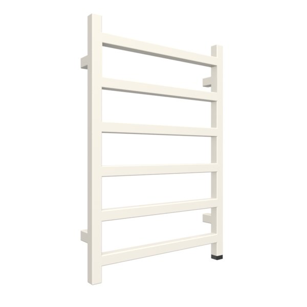 Grzejnik elektryczny TERMA SIMPLE ONE 500 x 720 mm, kolor nowoczesna kość słoniowa, moc 300 W, podłączenie E8, kabel spiralny z wtyczką 2,5m