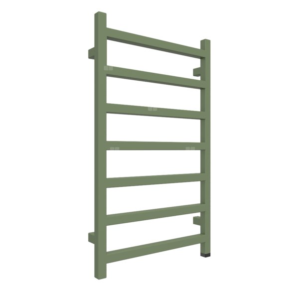 Grzejnik el. TERMA SIMPLE ONE 840/500 \ RAL 6011, podł. E8, kabel prosty bez wtyczki [1,5m srebrzys