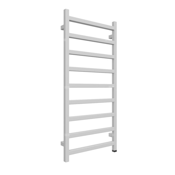 Grzejnik elektryczny TERMA SIMPLE ONE 500 x 1080 mm, kolor chrom, moc 400 W, podłączenie E8, kabel prosty bez wtyczki