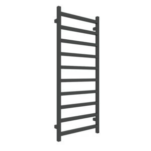 Grzejnik el. TERMA SIMPLE ONE 1200/500 \ RAL 9011, podł. E8, 400W, kabel prosty bez wtyczki [1,5m cz