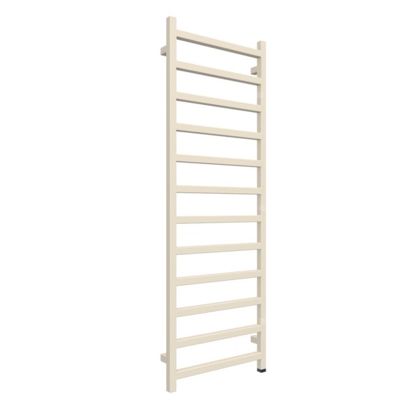 Grzejnik elektryczny TERMA SIMPLE ONE 500 x 1440 mm, kolor biały ostrygowy RAL1013, moc 600 W, podłączenie E1, kabel prosty bez wtyczki 1,5m srebrzysty