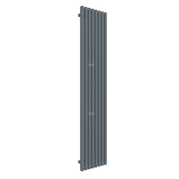 Grzejnik drabinkowy TERMA TRIGA, podłączenie ZX, wym. 1900 x 380 mm, kolor szary niebieski RAL7031, moc 961W