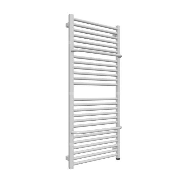 Grzejnik elektryczny TERMA LIMA ONE 500 x 1140 mm, kolor srebrny mat, moc 600 W, podłączenie E8, kabel prosty bez wtyczki 2,5m srebrzysty