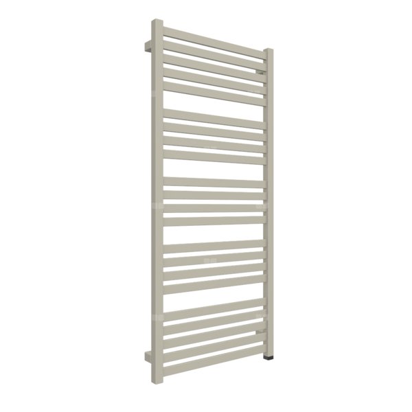 Grzejnik elektryczny TERMA MARLIN ONE 530 x 1185 mm, kolor kalifornijski beż, moc 600 W, podłączenie E8, kabel spiralny z wtyczką