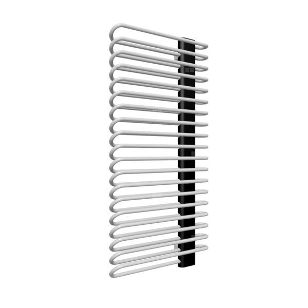 Grzejnik elektryczny TERMA MICHELLE 600 x 1200 mm, kolor chrom, moc 800 W, podłączenie E8, kabel prosty