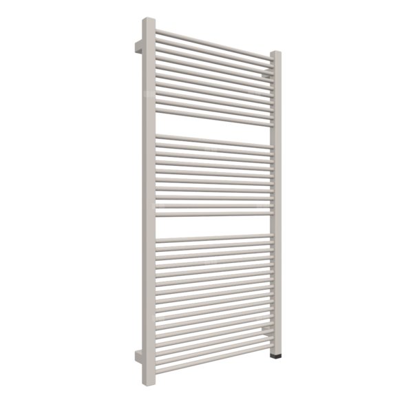 Grzejnik elektryczny TERMA MIKE ONE 530 x 1035 mm, kolor vibrant brown, moc 600 W, podłączenie E1, kabel prosty bez wtyczki 1,5m srebrzysty