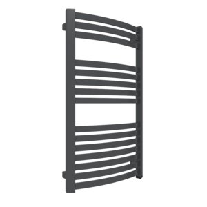 Grzejnik el. TERMA Dexter One 860/500 \ Metallic Black, podł. E1, 400W, kabel spiralny z wtyczką [2,