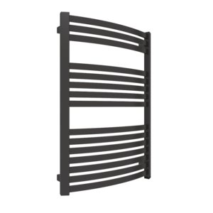 Grzejnik el. TERMA Dexter One 860/600 \ Heban, podł. E8, 600W, kabel spiralny z wtyczką [2,5m czarny