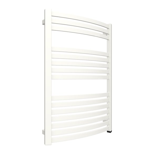 Grzejnik elektryczny TERMA DEXTER ONE 600 x 860 mm, kolor biały soft RAL9016, moc 600 W, podłączenie E1, kabel prosty bez wtyczki 1,5m biały