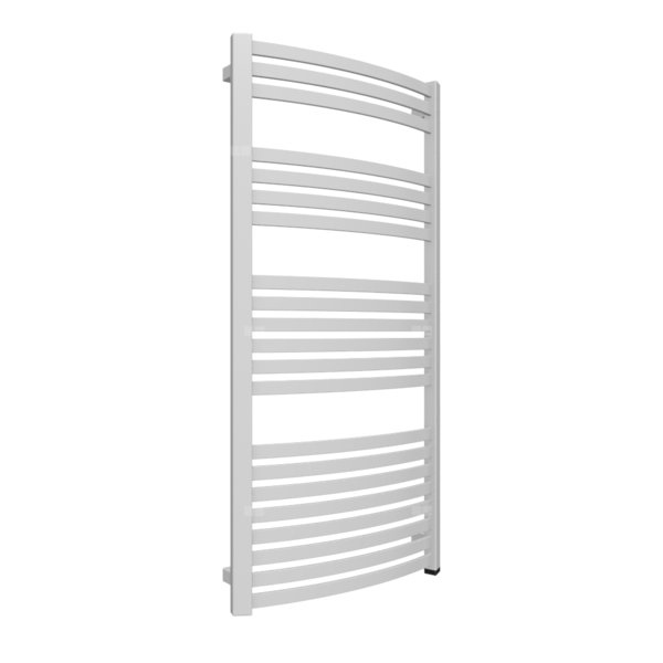 Grzejnik elektryczny TERMA DEXTER ONE 600 x 1220 mm, kolor srebrny mat, moc 400 W, podłączenie E1, kabel prosty bez wtyczki 1,5m