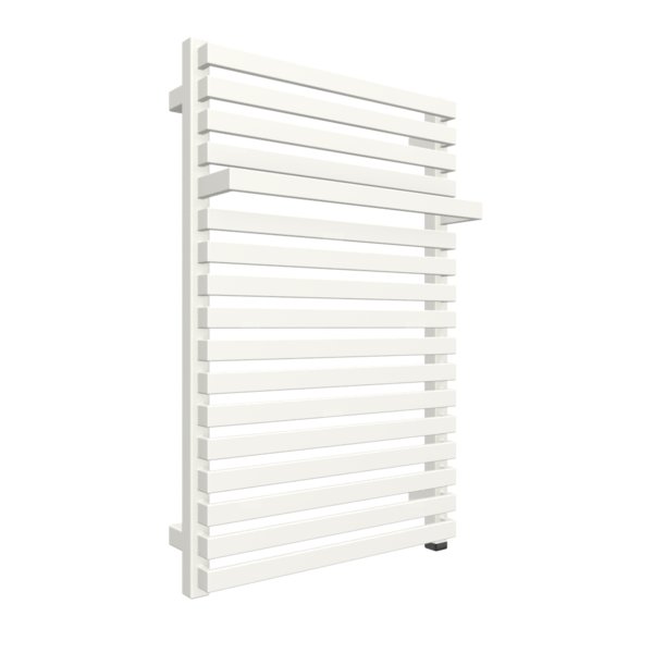 Grzejnik elektryczny TERMA CITY ONE 500 x 780 mm, kolor biały drogowy RAL9016, moc 400 W, podłączenie E1, kabel prosty bez wtyczki 2,5m biały