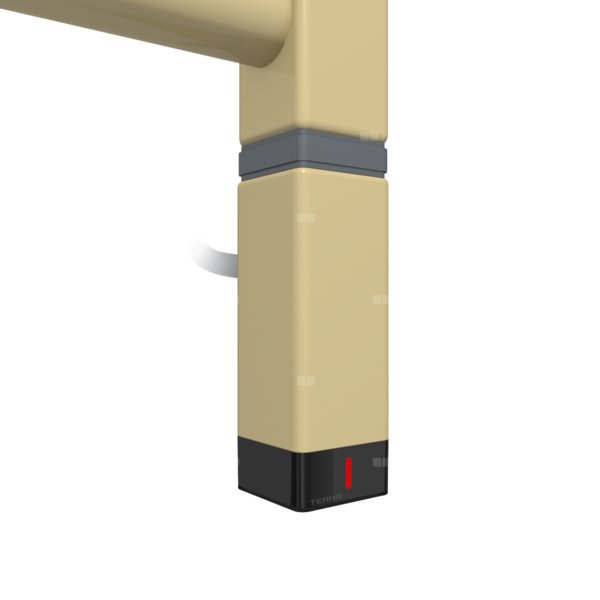 Grzałka TERMA One K30x30, 400W \ Tuba, Brass, kabel prosty bez wtyczki z maskownicą [1,5 złocisty,