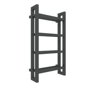 Grzejnik el. TERMA STAND E 920/500 \ RAL 9005 Soft, podł. E1, ONE 400W RAL 9005 soft, kabel spiralny z wtyczką [czarny