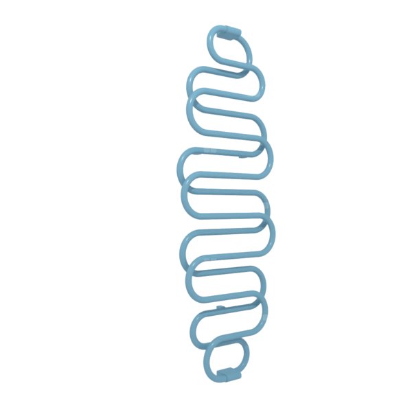 Grzejnik el. TERMA PERŁA E 1760/600 \ RAL 5024, podł. EX, kabel spiralny z wtyczką [2,5m srebrzysty]