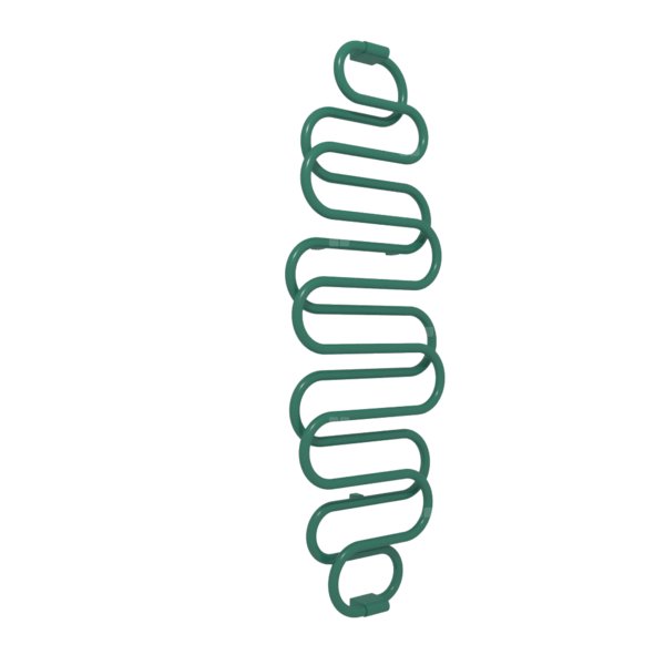 Grzejnik el. TERMA PERŁA E 1760/600 \ RAL 6026, podł. EX, kabel spiralny z wtyczką [2,5m srebrzysty]