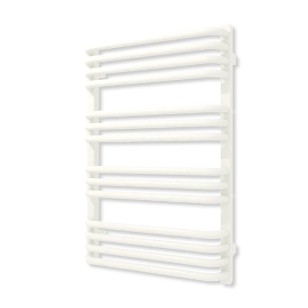 Grzejnik elektryczny TERMA ALEX 760 x 500 mm, kolor biały drogowy RAL9016, moc 400 W, podłączenie E8, kabel przyłącze ts1/ss1