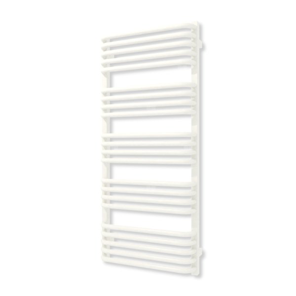 Grzejnik elektryczny TERMA ALEX 1140 x 500 mm, kolor biały drogowy RAL9016, moc 600 W, podłączenie E1, kabel przyłącze ts1/ss1