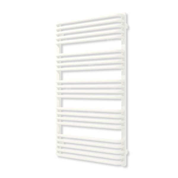 Grzejnik elektryczny TERMA ALEX 1140 x 600 mm, kolor biały drogowy RAL9016, moc 800 W, podłączenie E1, kabel przyłącze ts1/ss1