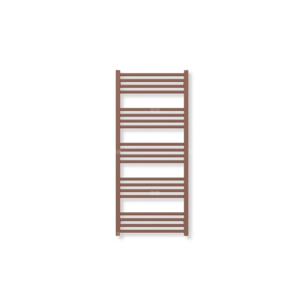 Grzejnik elektryczny TERMA FIONA 1140 x 500 mm, kolor Cu, moc 600 W, podłączenie E8, kabel prosty bez wtyczki z maskownicą