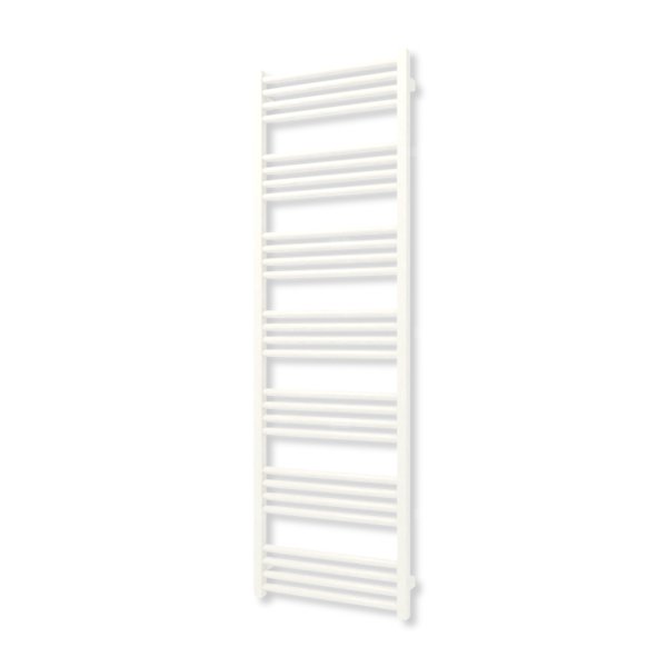 Grzejnik elektryczny TERMA FIONA 1620 x 500 mm, kolor biały drogowy RAL9016, moc 800 W, podłączenie E8, kabel spiralny z wtyczką biały