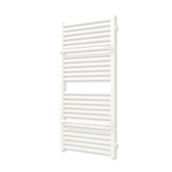 Grzejnik elektryczny TERMA LIMA 1140 x 500 mm, kolor biały drogowy RAL9016, moc 600 W, podłączenie E8, kabel przyłącze ts1/ss1