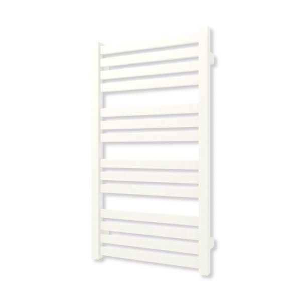 Grzejnik elektryczny TERMA MARLIN 780 x 430 mm, kolor biały drogowy RAL9016, moc 300 W, podłączenie E1, kabel przyłącze ts1/ss1