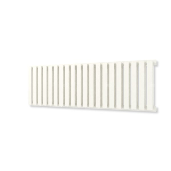 Grzejnik elektryczny TERMA NEMO 300 x 910 mm, kolor biały drogowy RAL9016, moc 600 W, podłączenie E2, kabel spiralny z wtyczką