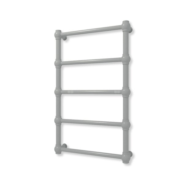 Grzejnik elektryczny TERMA RETRO 800 x 500 mm, kolor stal nierdzewna, moc 200 W, podłączenie E1, kabel prosty bez wtyczki z maskownicą