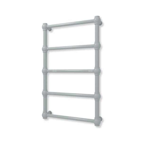 Grzejnik elektryczny TERMA RETRO 800 x 500 mm, kolor pastelowy niebieski, moc 200 W, podłączenie E8, kabel spiralny z wtyczką