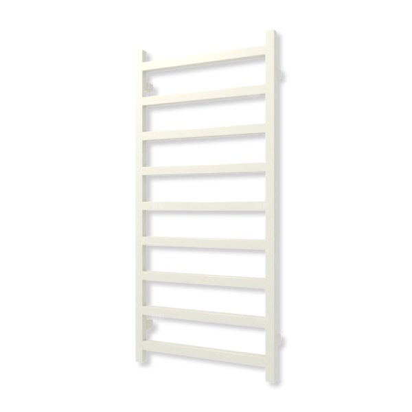 Grzejnik elektryczny TERMA SIMPLE 1080 x 500 mm, kolor rumieniec, moc 400 W, podłączenie E8, kabel prosty bez wtyczki z maskownicą biały