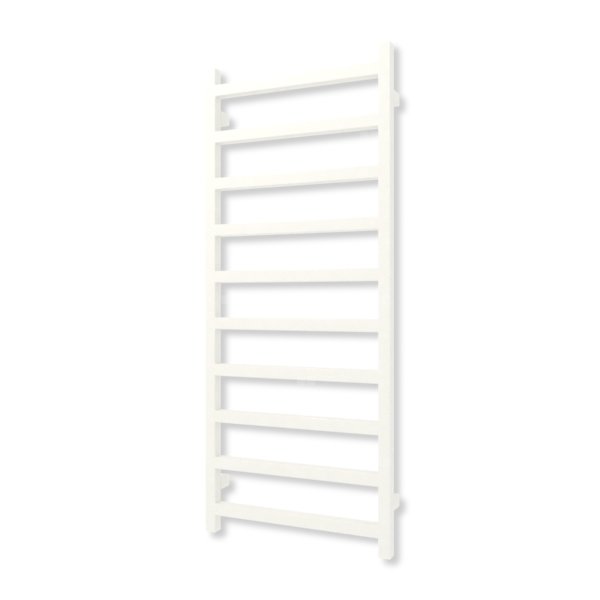 Grzejnik elektryczny TERMA SIMPLE 1200 x 500 mm, kolor biały drogowy RAL9016, moc 400 W, podłączenie E8, kabel przyłącze ts1/ss1