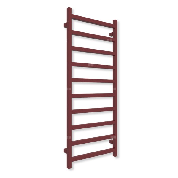 Grzejnik elektryczny TERMA SIMPLE 1200 x 500 mm, kolor ral 3004 mat, moc 400 W, podłączenie E8, kabel prosty bez wtyczki z maskownicą