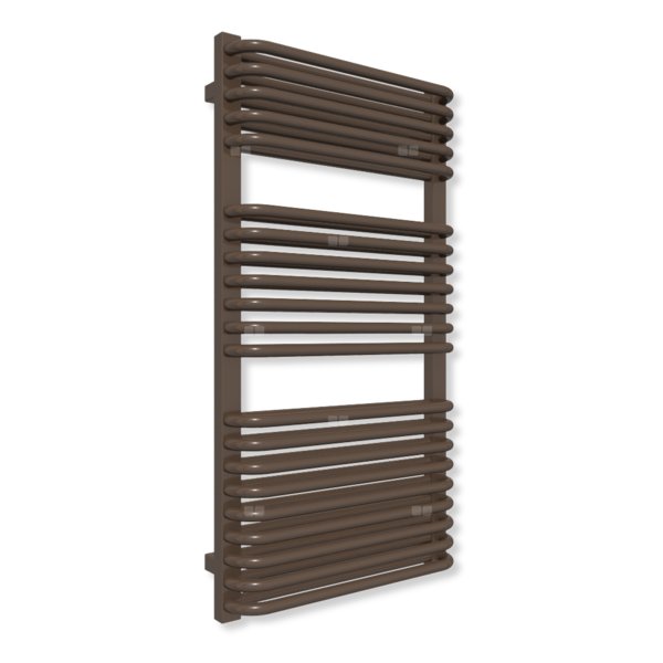 Grzejnik elektryczny TERMA TYTUS 1020 x 540 mm, kolor szlachetny brąz, moc 800 W, podłączenie E1, kabel przyłącze ts1/ss1