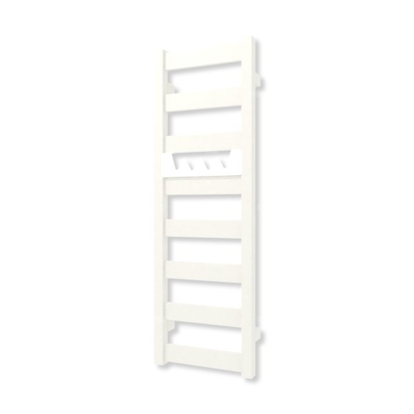 Grzejnik elektryczny TERMA VIVO 910 x 300 mm, kolor biały drogowy RAL9016, moc 300 W, podłączenie E8, kabel przyłącze ts1/ss1