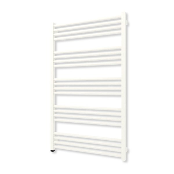 Grzejnik elektryczny TERMA FIONA ONE 1140 x 680 mm, kolor biały drogowy RAL9016, moc 600 W, podłączenie E1, kabel prosty bez wtyczki