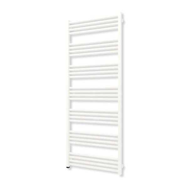 Grzejnik elektryczny TERMA FIONA ONE 1620 x 630 mm, kolor biały drogowy RAL9016, moc 800 W, podłączenie E1, kabel prosty bez wtyczki szary