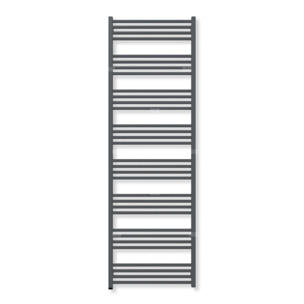 Grzejnik elektryczny TERMA FIONA ONE 1860 x 600 mm, kolor metaliczny szary, moc 1000 W, podłączenie E1, kabel prosty bez wtyczki szary