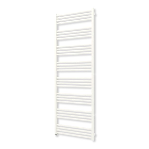 Grzejnik elektryczny TERMA FIONA ONE 1860 x 630 mm, kolor biały drogowy RAL9016, moc 1000 W, podłączenie E8, kabel spiralny z wtyczką biały