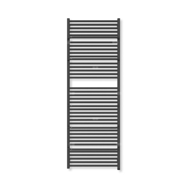 Grzejnik elektryczny TERMA LIMA ONE 1700 x 600 mm, kolor czarny sygnałowy mat RAL9004, moc 1000 W, podłączenie E8, kabel prosty bez wtyczki