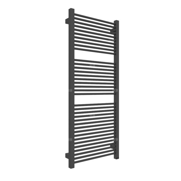 Grzejnik elektryczny TERMA MIKE ONE 1030 x 430 mm, kolor heban, moc 300 W, podłączenie E8, kabel prosty bez wtyczki szary