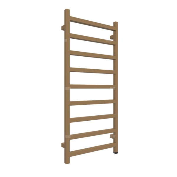 Grzejnik elektryczny TERMA SIMPLE ONE 1080 x 500 mm, kolor halo, moc 400 W, podłączenie E8, kabel prosty bez wtyczki szary