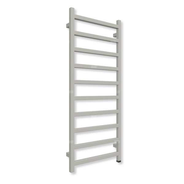 Grzejnik elektryczny TERMA SIMPLE ONE 1200 x 500 mm, kolor specjalny - natura, moc 400 W, podłączenie E8, kabel prosty bez wtyczki szary