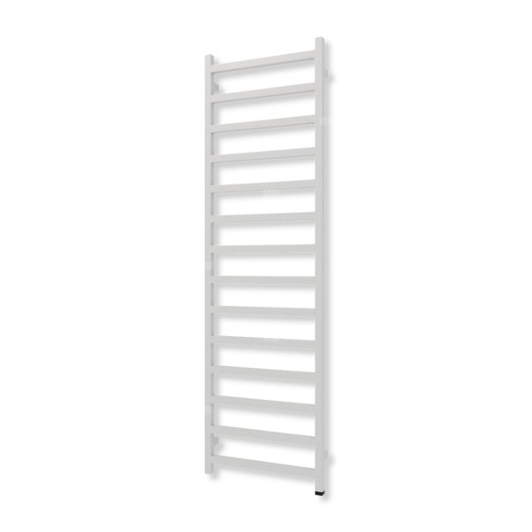 Grzejnik elektryczny TERMA SIMPLE ONE 1680 x 500 mm, kolor chrom, moc 600 W, podłączenie E8, kabel prosty bez wtyczki biały