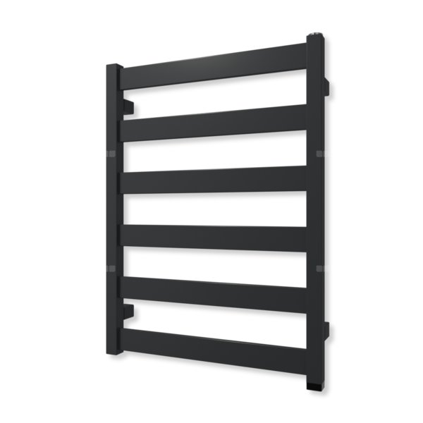 Grzejnik elektryczny TERMA VIVO ONE 670 x 500 mm, kolor metaliczny szary, moc 200 W, podłączenie E8, kabel prosty bez wtyczki szary