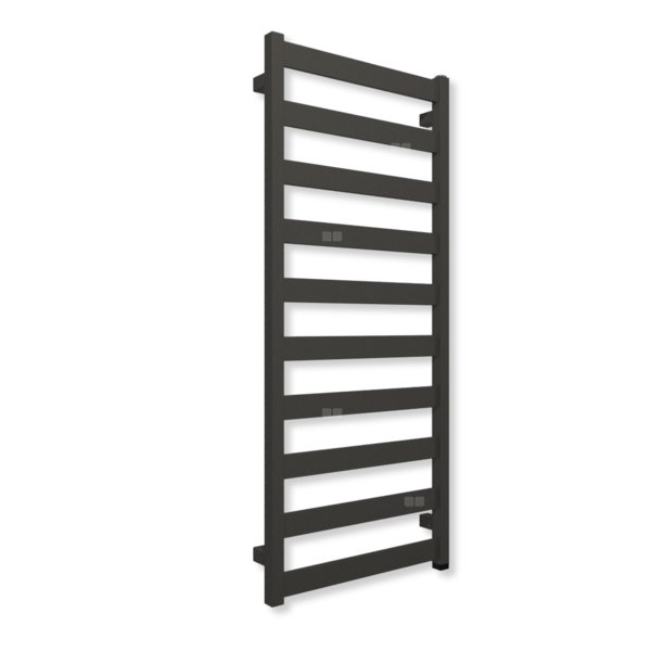 Grzejnik elektryczny TERMA VIVO ONE 1150 x 500 mm, kolor vibrant brown, moc 400 W, podłączenie E1, kabel prosty bez wtyczki biały