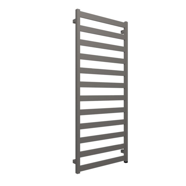 Grzejnik elektryczny TERMA VIVO ONE 1390 x 600 mm, kolor metaliczny beż, moc 600 W, podłączenie E8, kabel prosty bez wtyczki szary