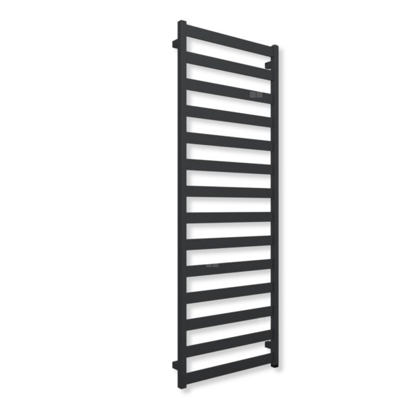 Grzejnik elektryczny TERMA VIVO ONE 1630 x 600 mm, kolor metaliczny szary, moc 800 W, podłączenie E1, kabel prosty bez wtyczki czarny